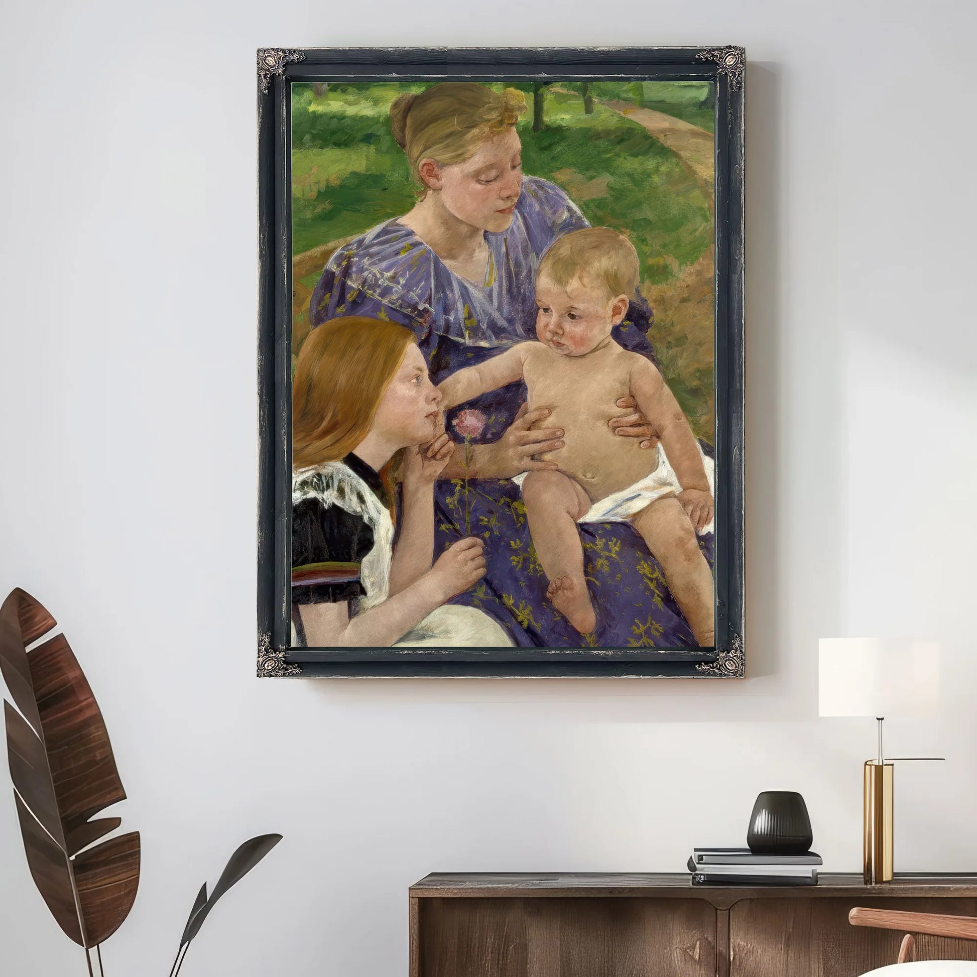 The Family By Mary Cassatt Fine Art Print