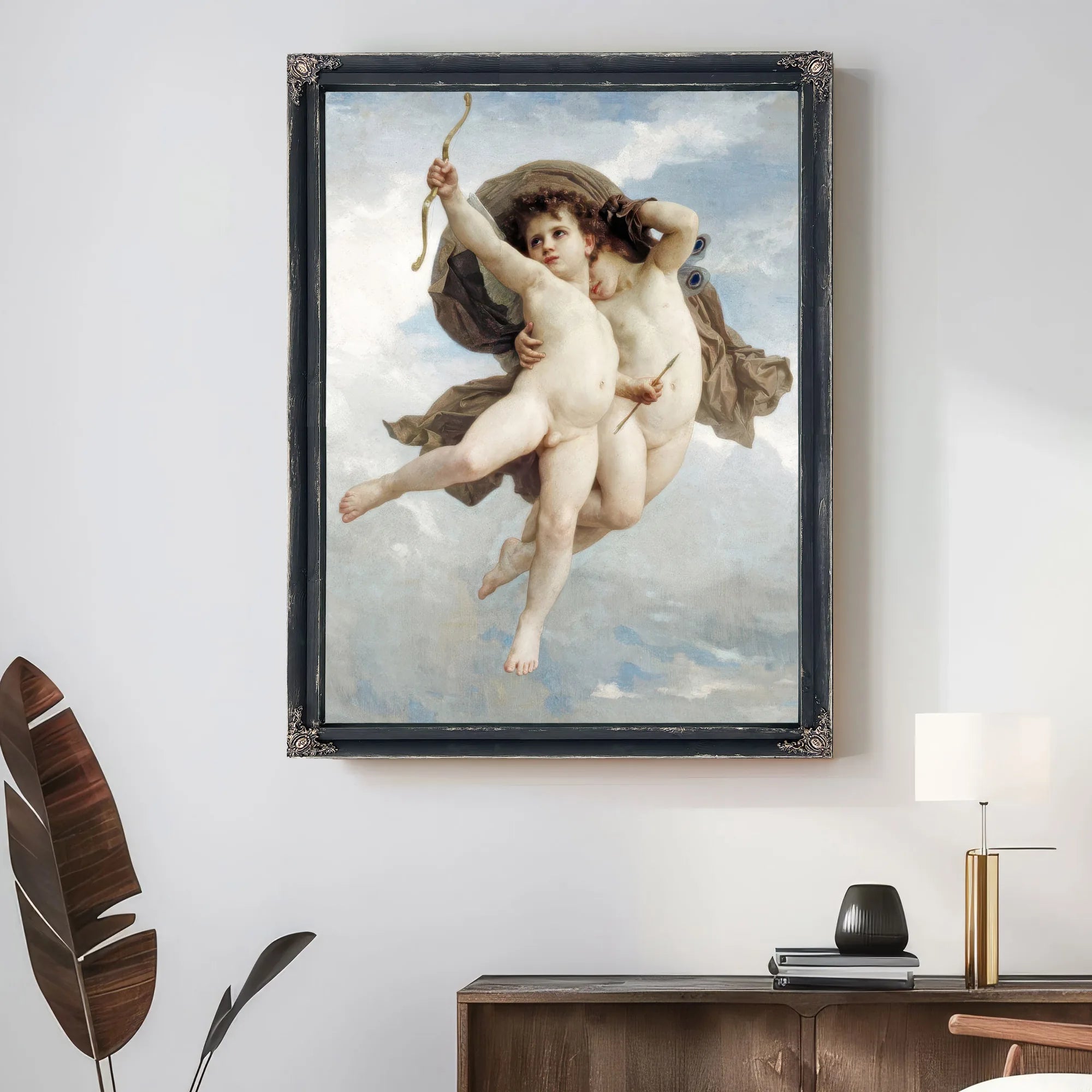 L'amour Vainqueur By William Adolphe Bouguereau Fine Art Print
