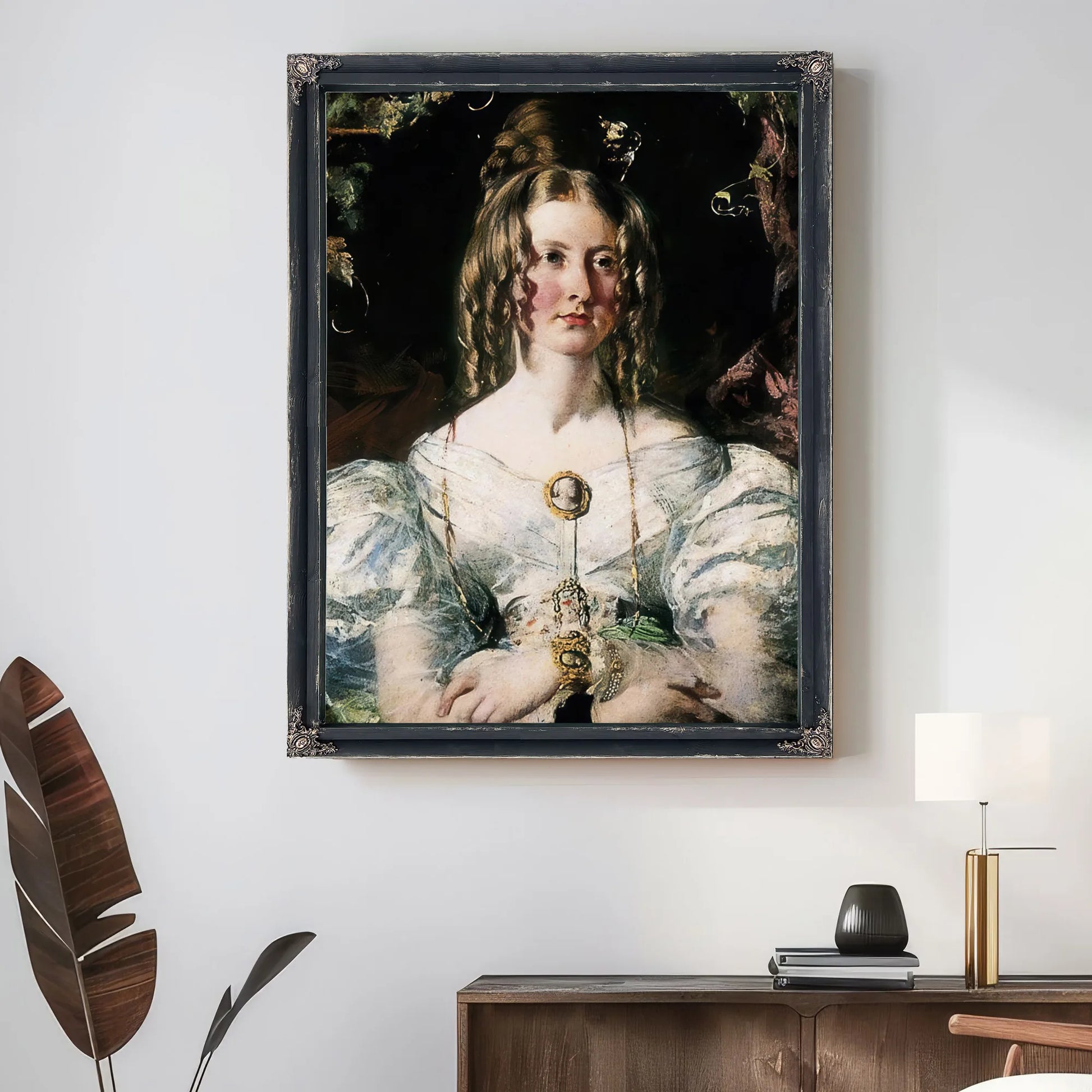 Miss Elizabeth Potts By William Etty Fine Art Print