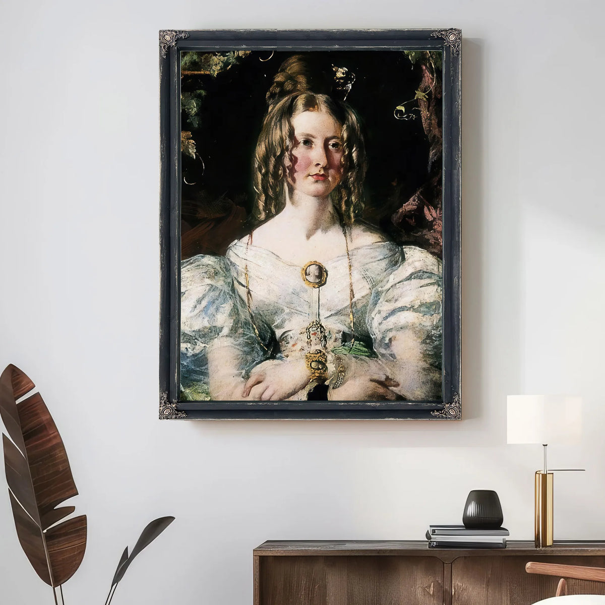 Miss Elizabeth Potts By William Etty Fine Art Print
