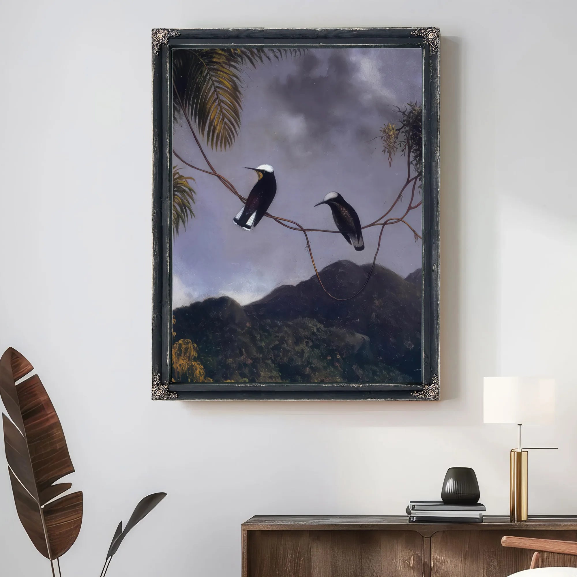 Snowcap By Martin Johnson Heade Fine Art Print