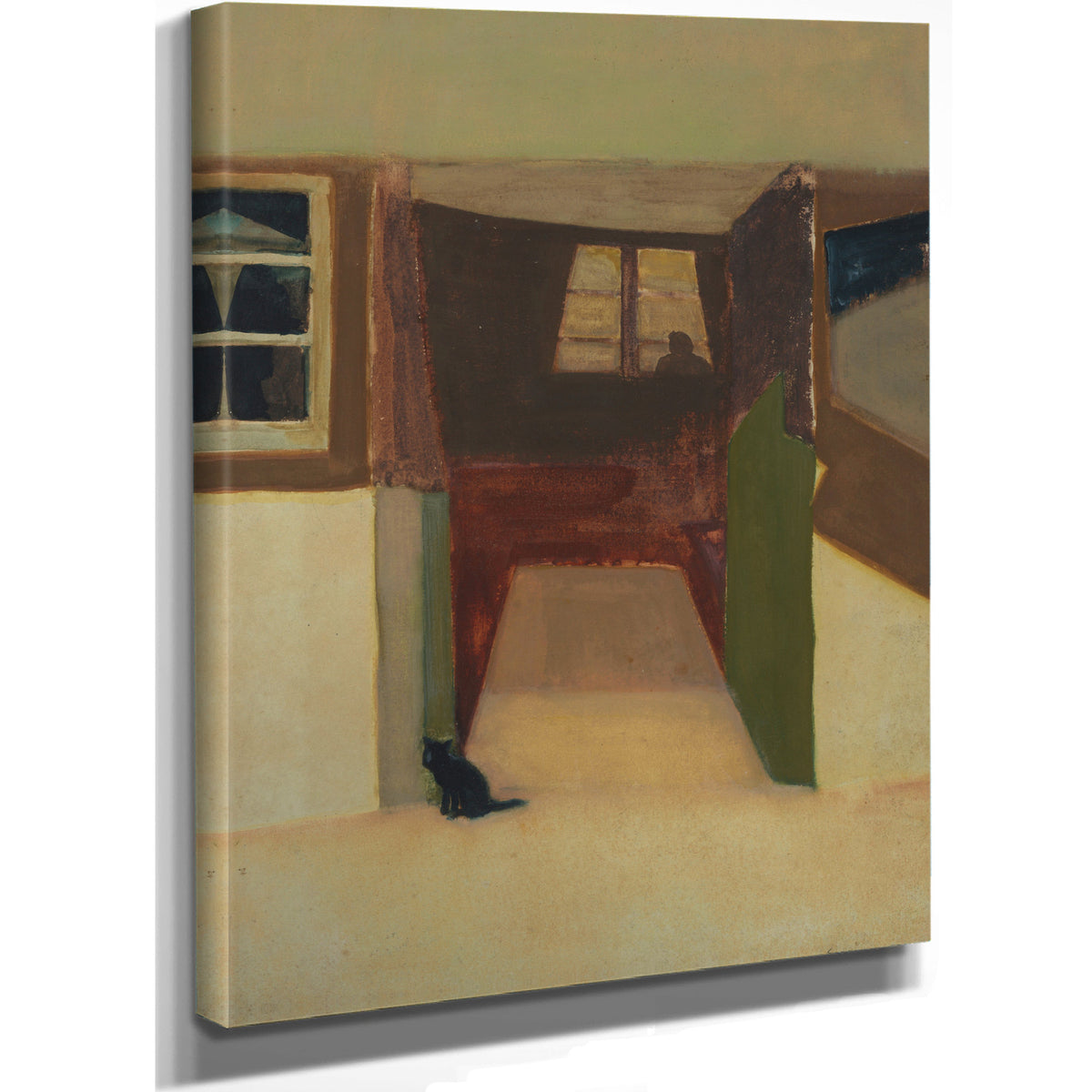 Zijn Huis Te Stanton Saint Bernard By Constant Permeke