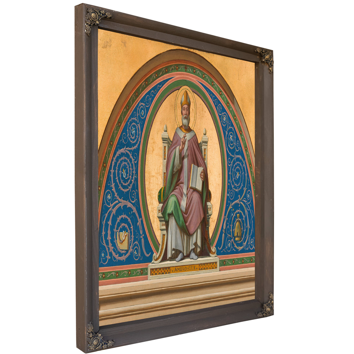 Saint Ambroise By Joseph-Frédéric-Charles Soulacroix