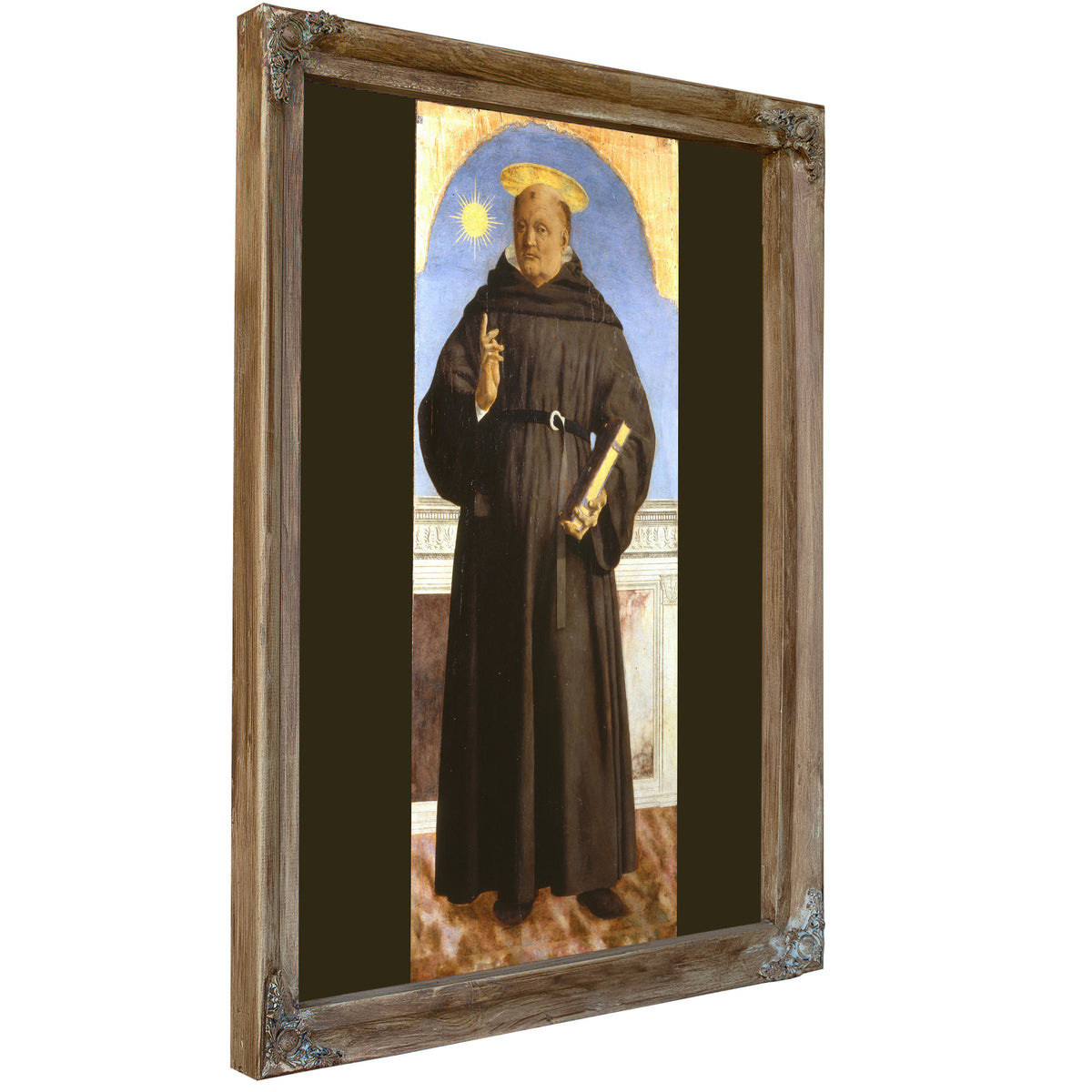 Saint Nicholas Of Tolentino By Piero Della Francesca