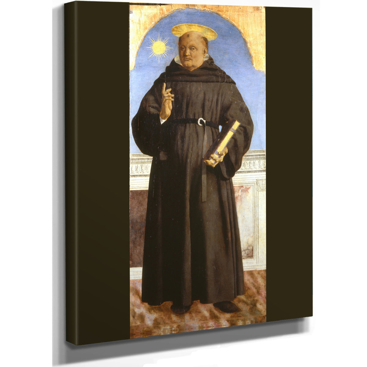 Saint Nicholas Of Tolentino By Piero Della Francesca