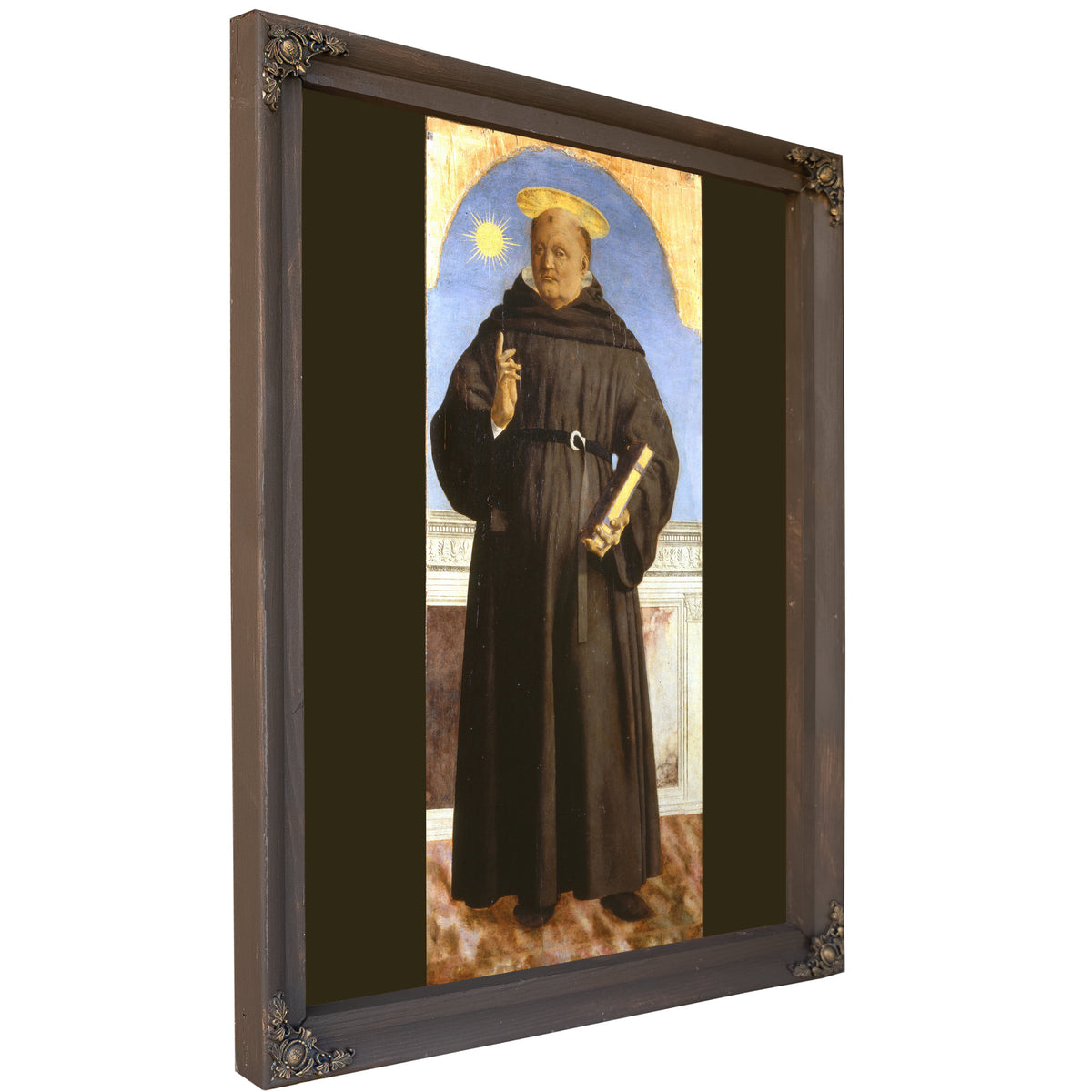 Saint Nicholas Of Tolentino By Piero Della Francesca