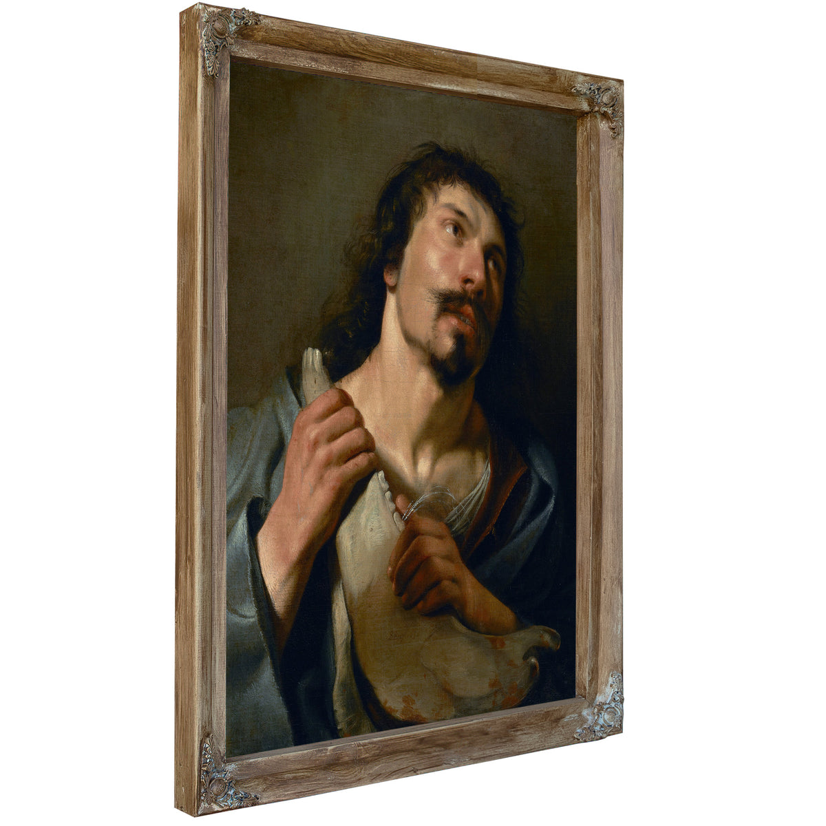 Saint Sebastian Thrown Into The Cloaca Maxima By Ludovico Carracci