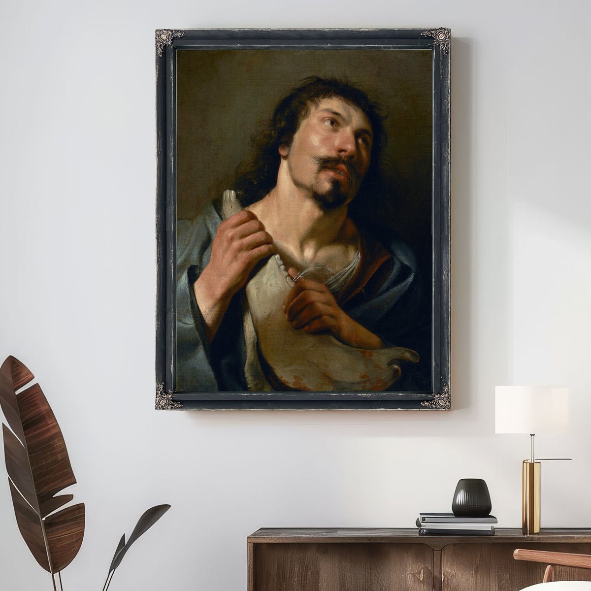 Saint Sebastian Thrown Into The Cloaca Maxima By Ludovico Carracci