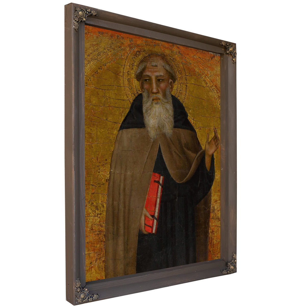 A Male Saint Possibly Saint Anthony Abbot By Cenni di Francesco di Ser Cenni