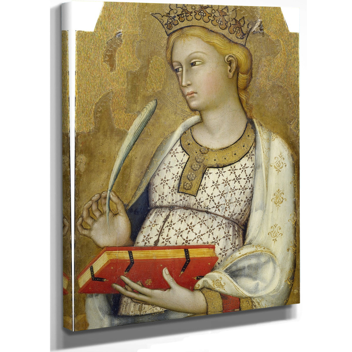 Saint Catherine Of Alexandria 15 By Paolo di Giovanni Fei
