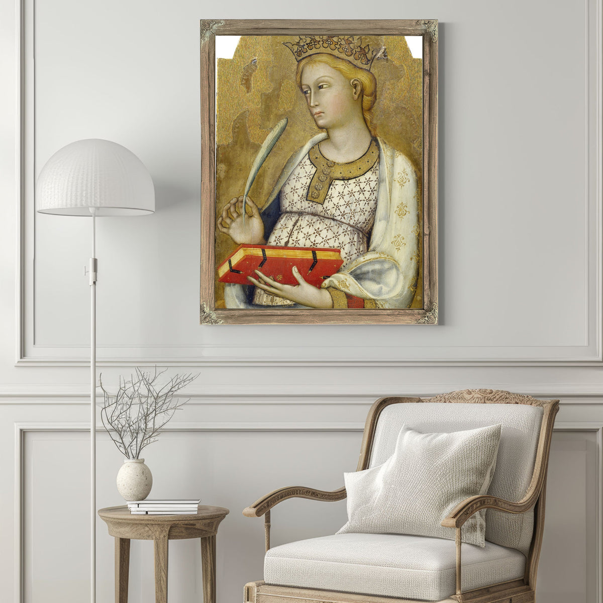 Saint Catherine Of Alexandria 15 By Paolo di Giovanni Fei