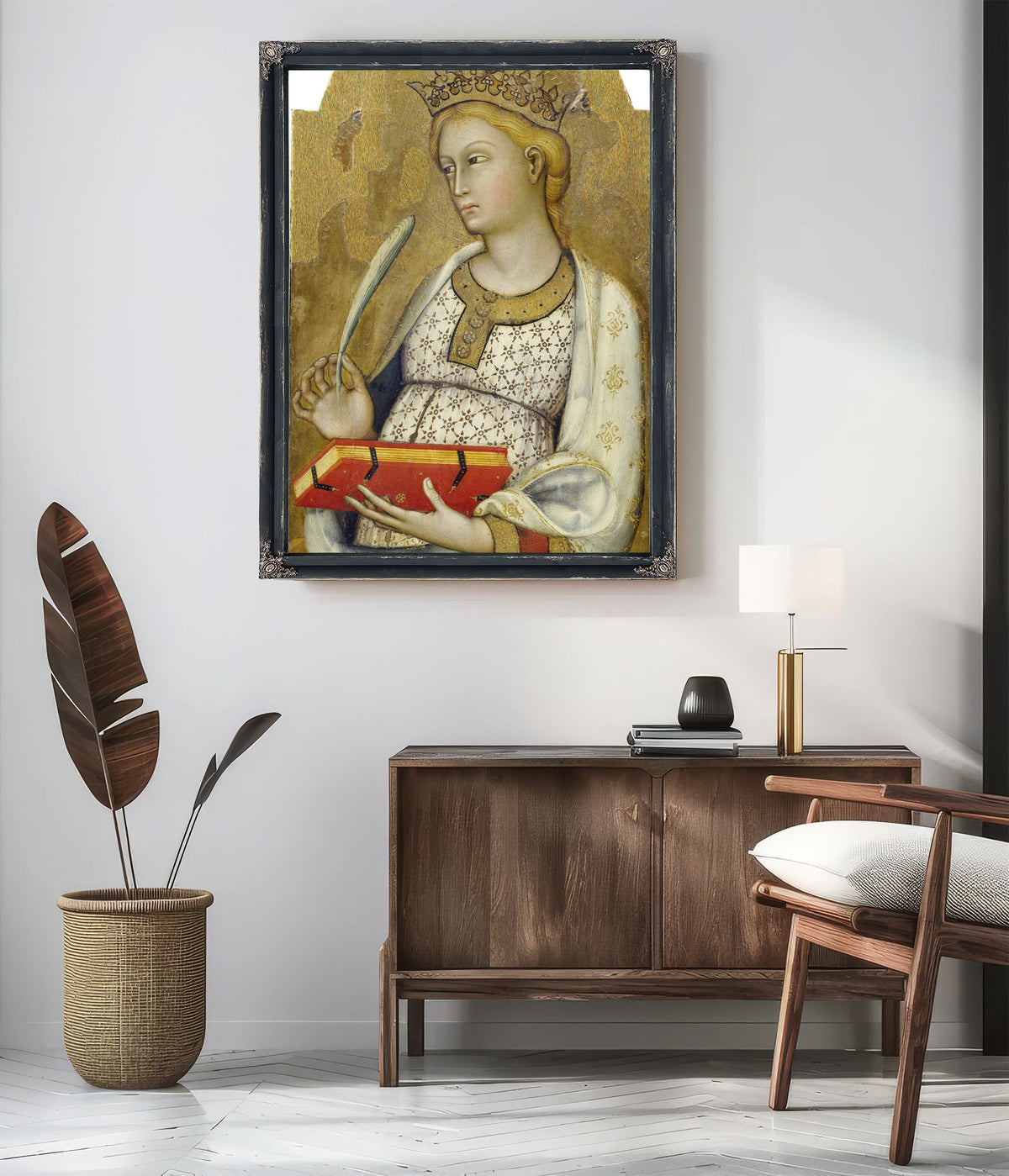 Saint Catherine Of Alexandria 15 By Paolo di Giovanni Fei
