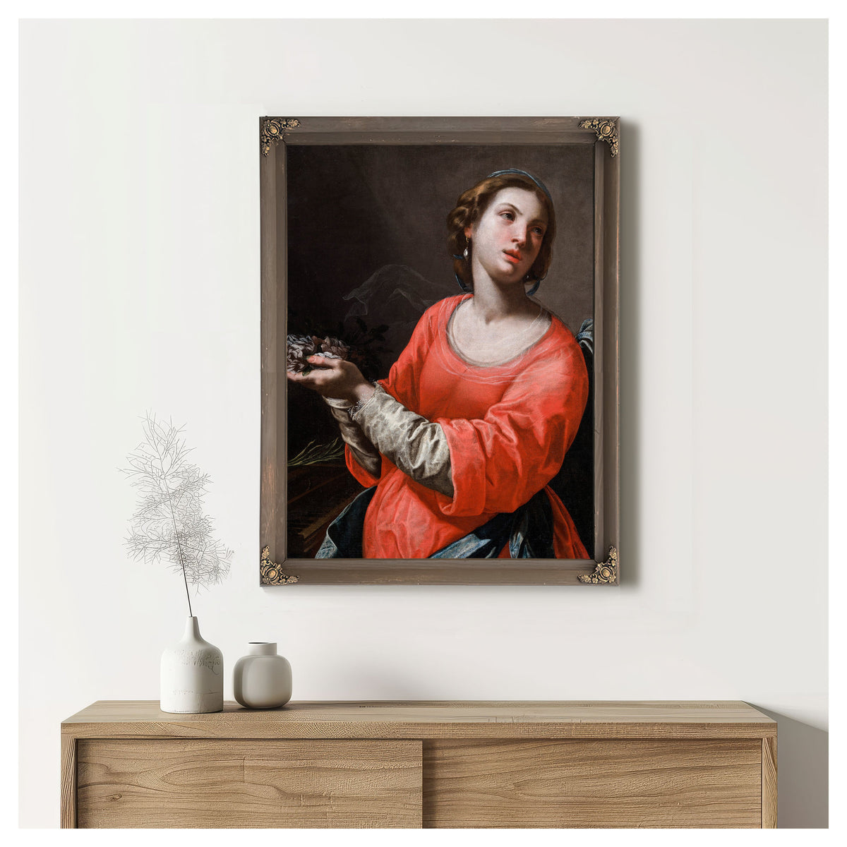 Saint Cecilia 24 By Artemisia Gentileschi