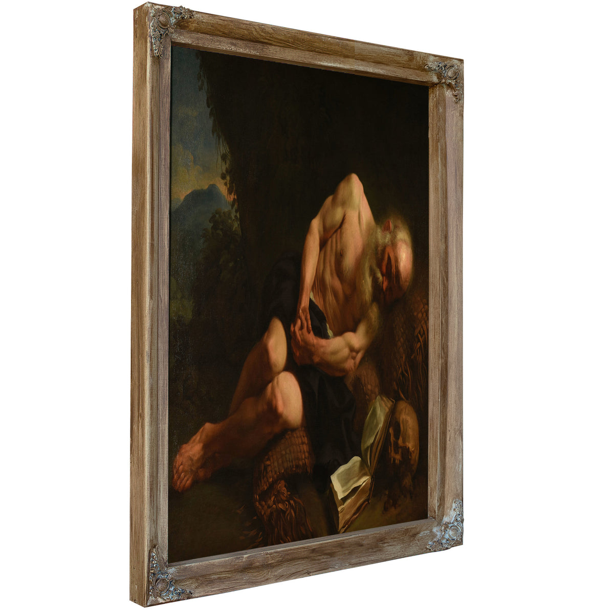 Saint Jerome 36 By Joseph-Marie Vien