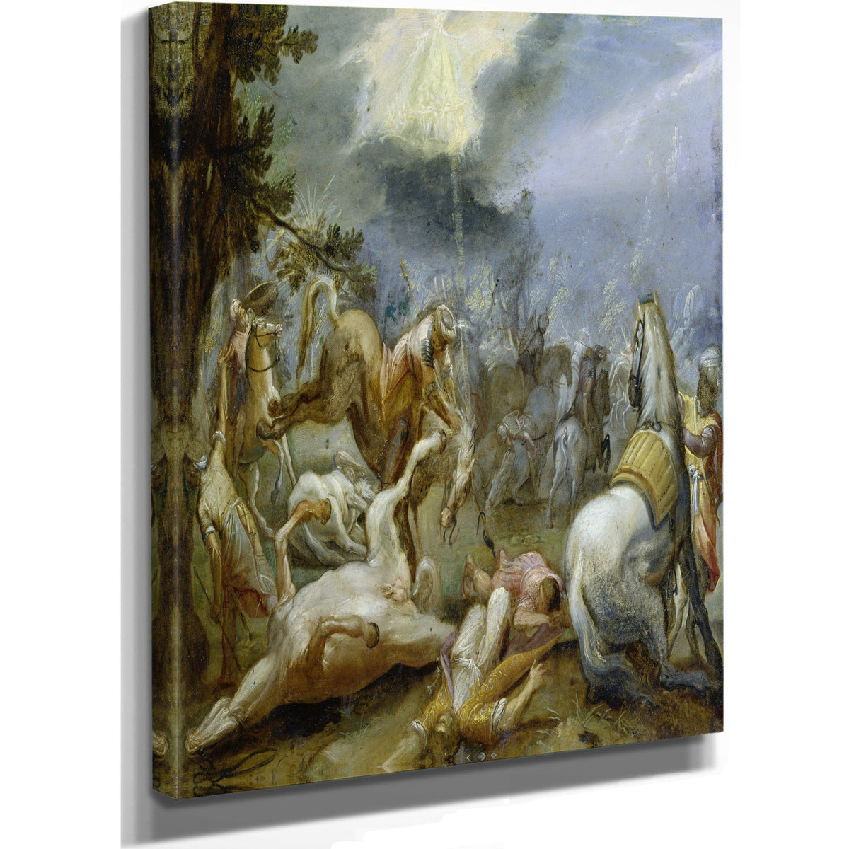 The Conversion Of Saint Paul By Adam Elsheimer