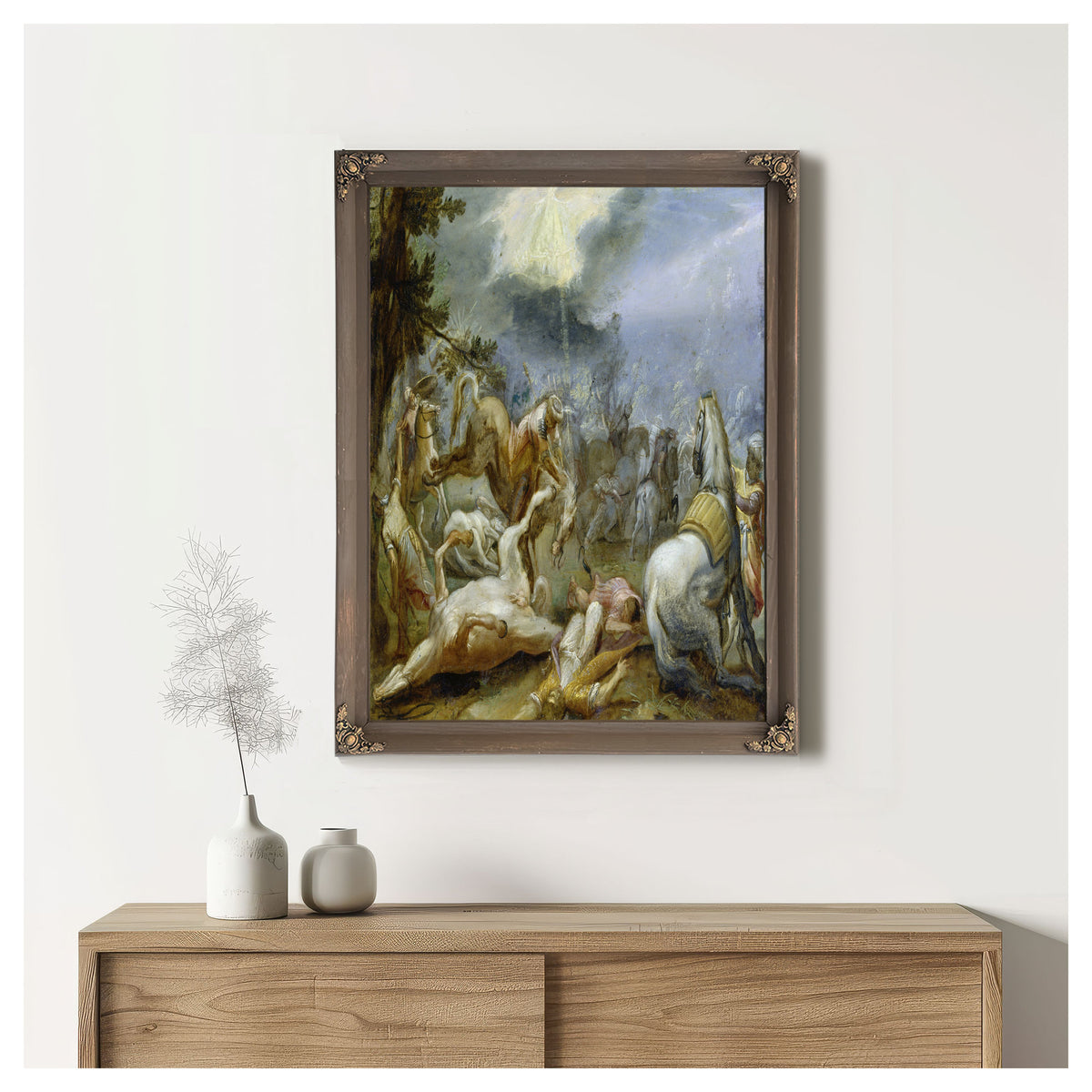 The Conversion Of Saint Paul By Adam Elsheimer
