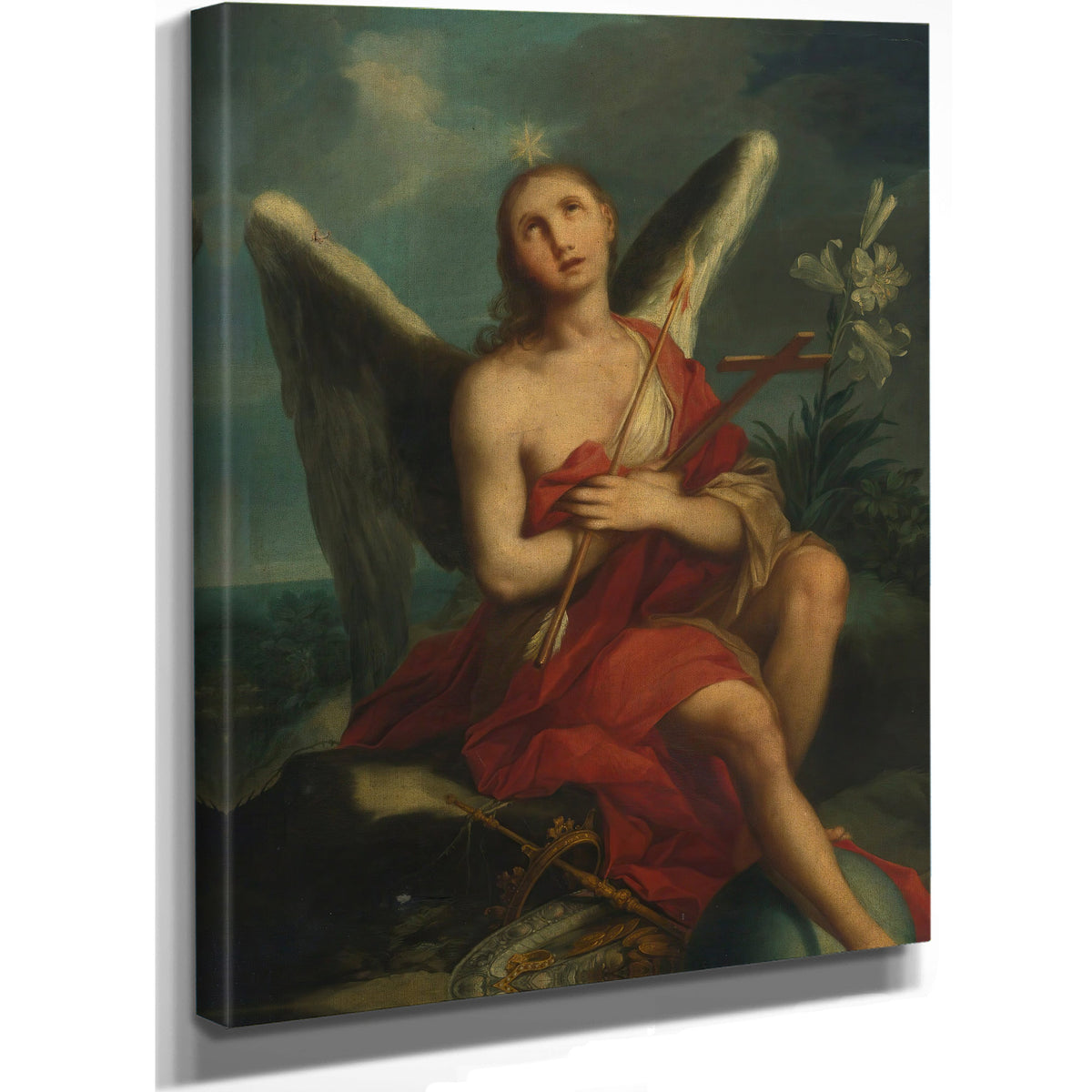 An Angel By Circle Of Ignaz Stern