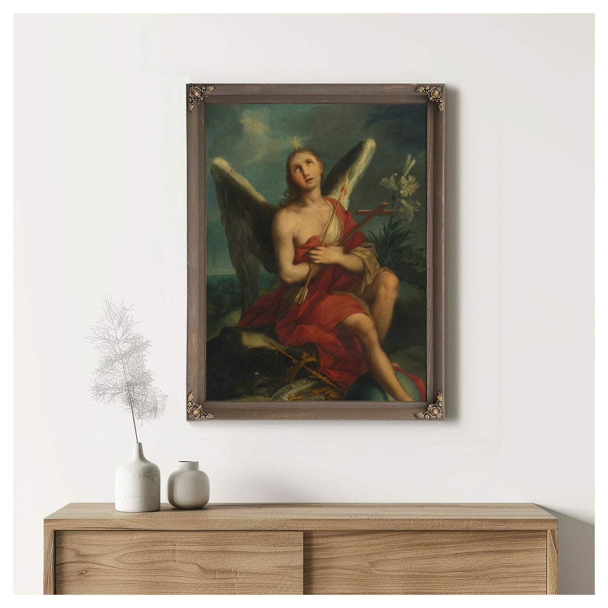 An Angel By Circle Of Ignaz Stern