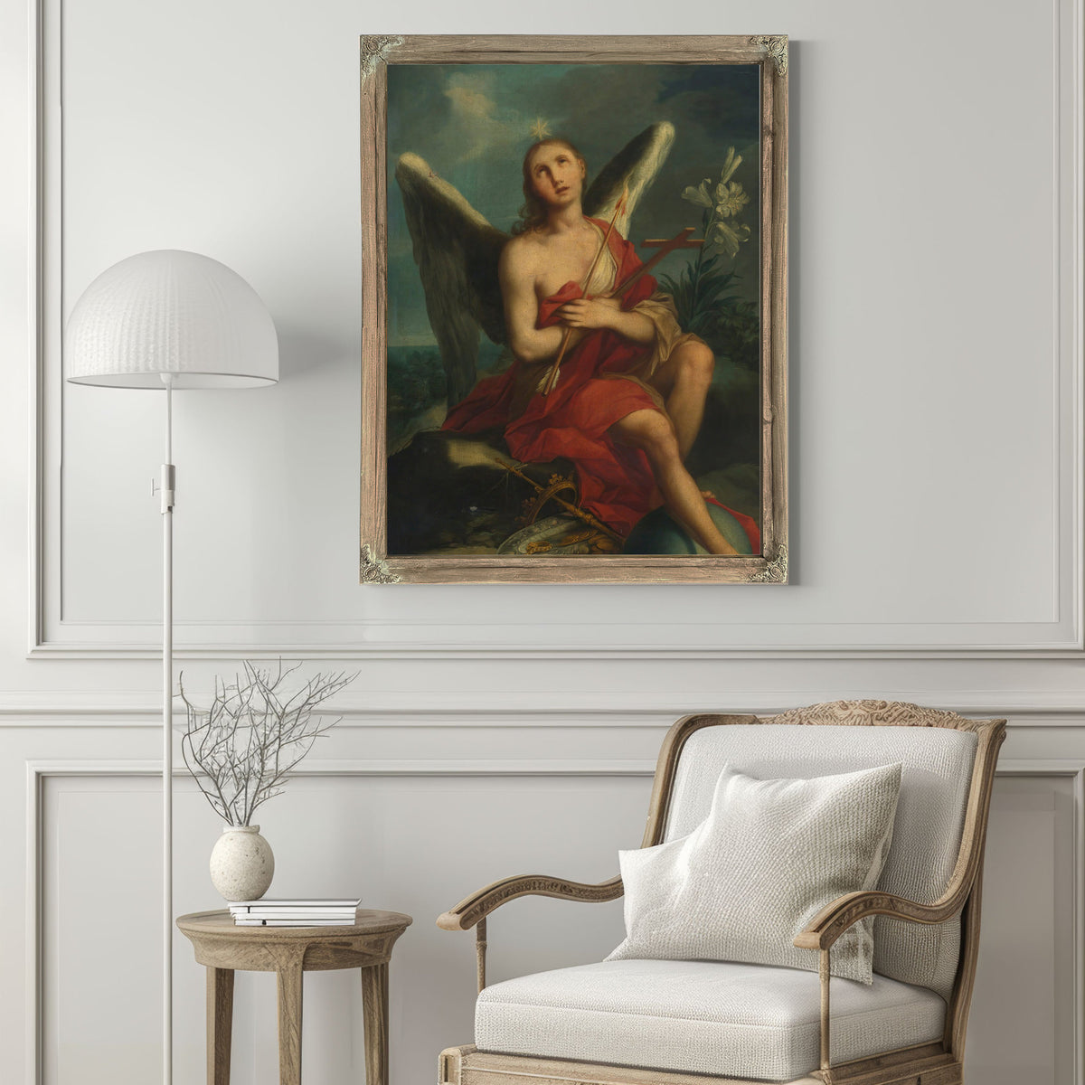 An Angel By Circle Of Ignaz Stern