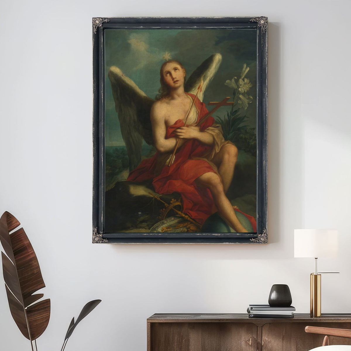 An Angel By Circle Of Ignaz Stern