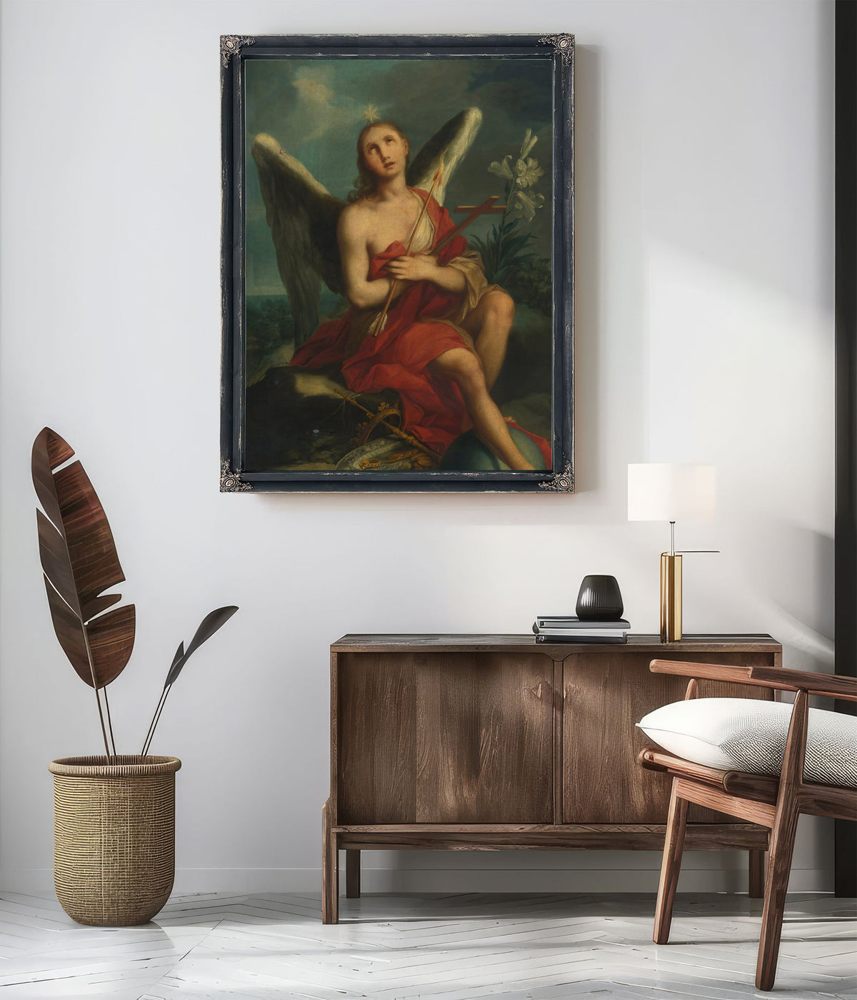 An Angel By Circle Of Ignaz Stern