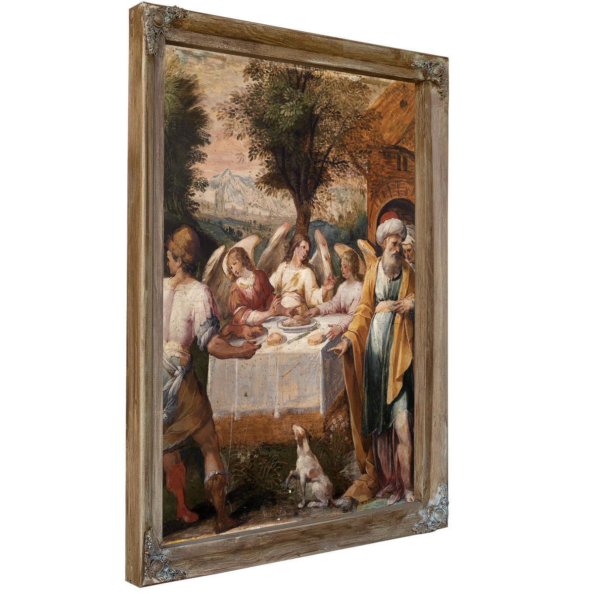 Abraham And The Three Angels 2 By Avanzino Nucci