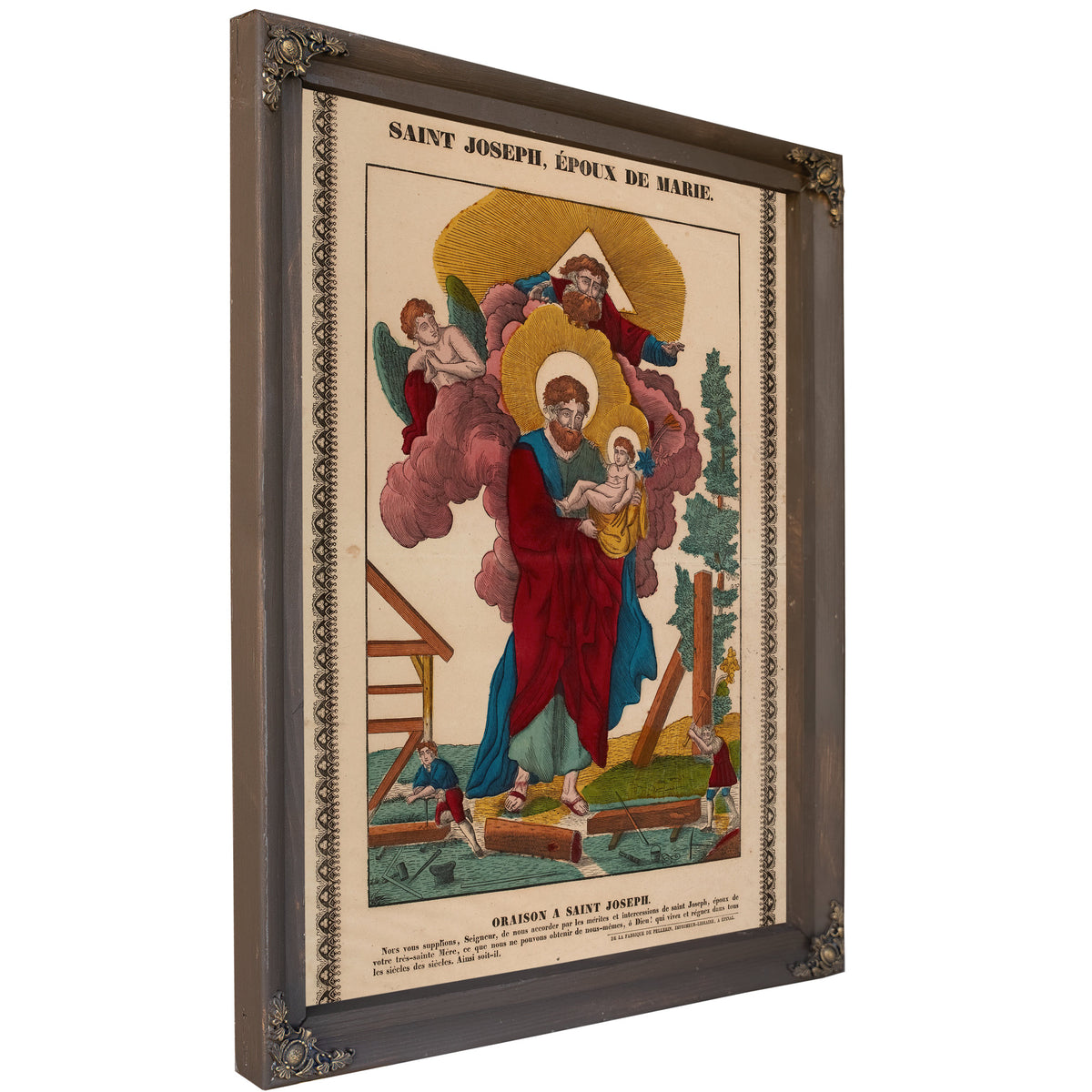 Saint Joseph Epoux De Marie By Jean-Charles Pellerin