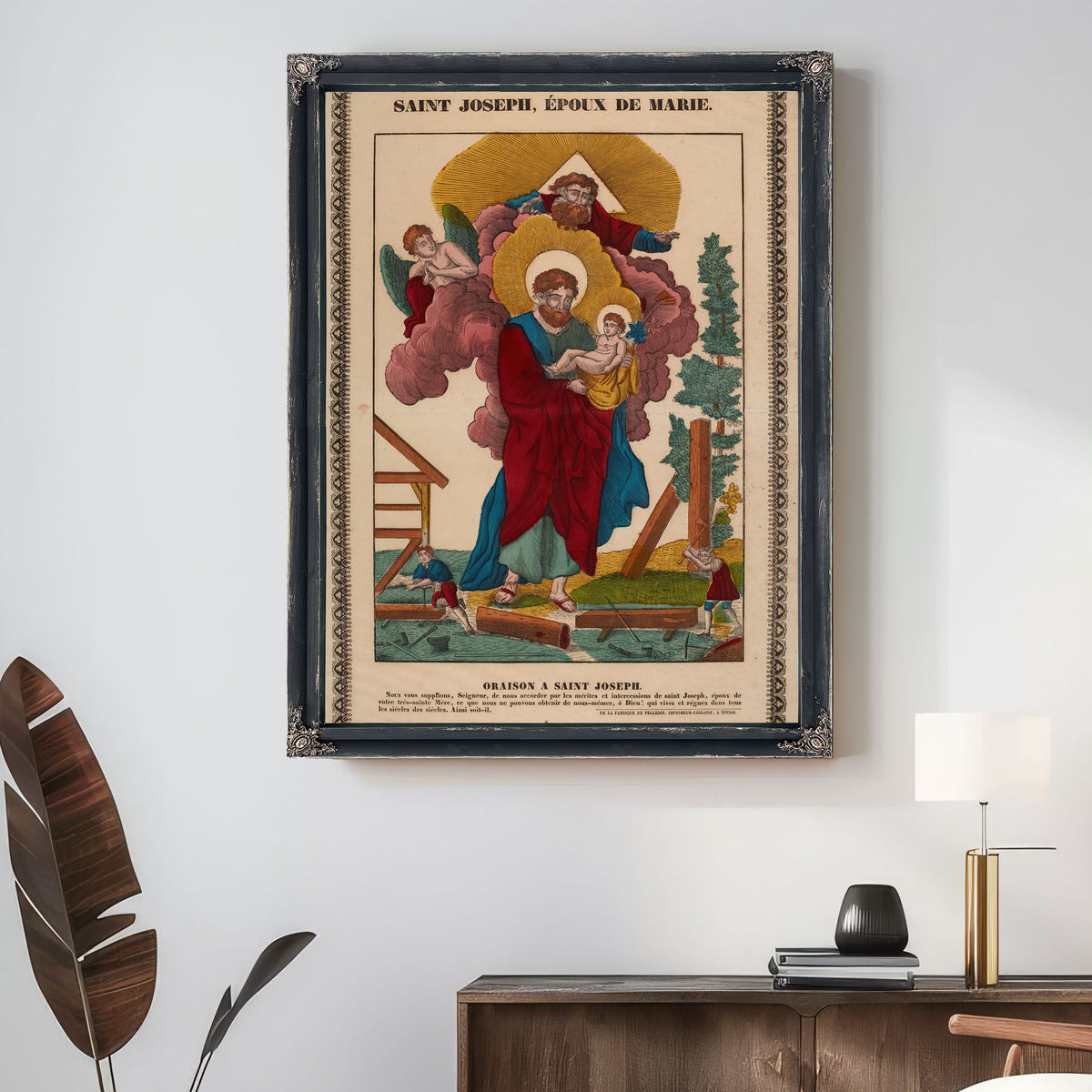 Saint Joseph Epoux De Marie By Jean-Charles Pellerin
