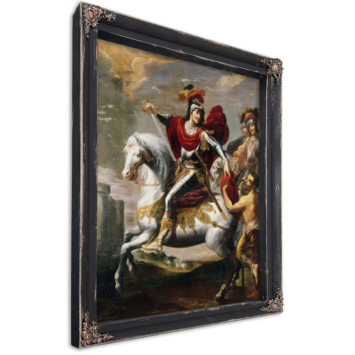 La Charite De Saint Martin By Georges Lallemant