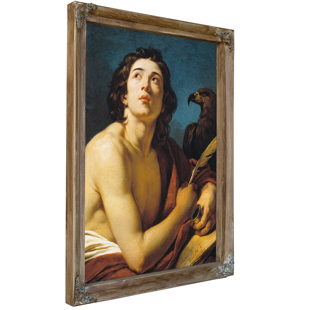 Saint John The Evangelist 8 By François-André Vincent