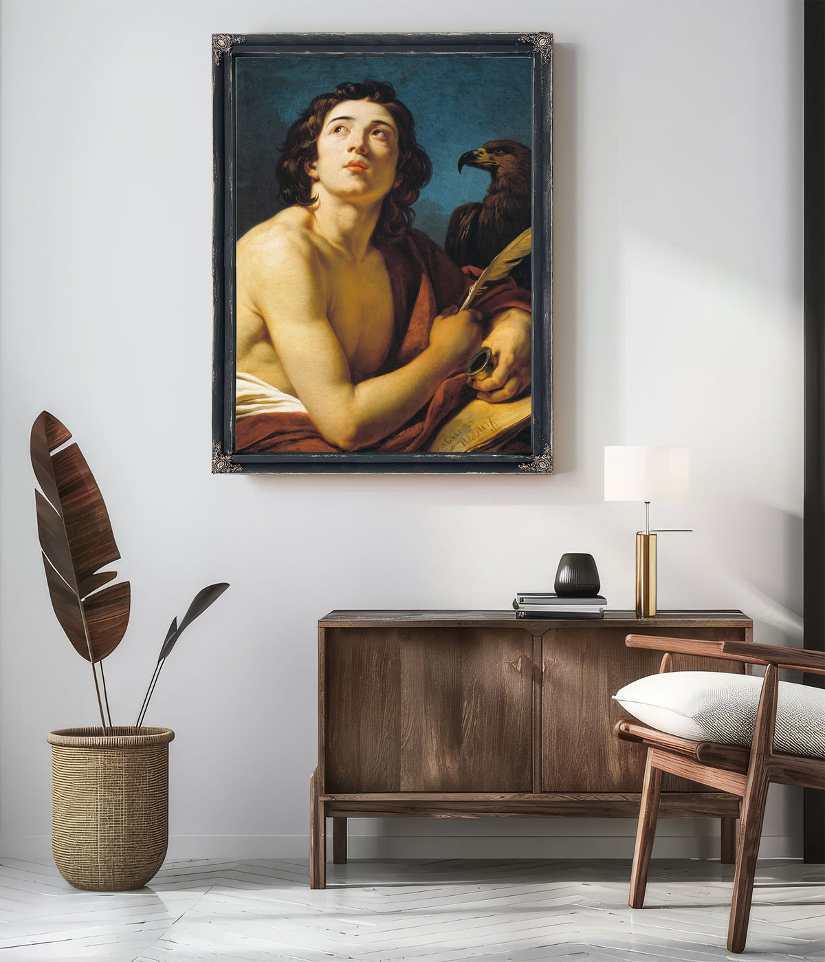 Saint John The Evangelist 8 By François-André Vincent