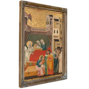 The Birth Naming And Circumcision Of Saint John The Baptist By Giovanni Baronzio
