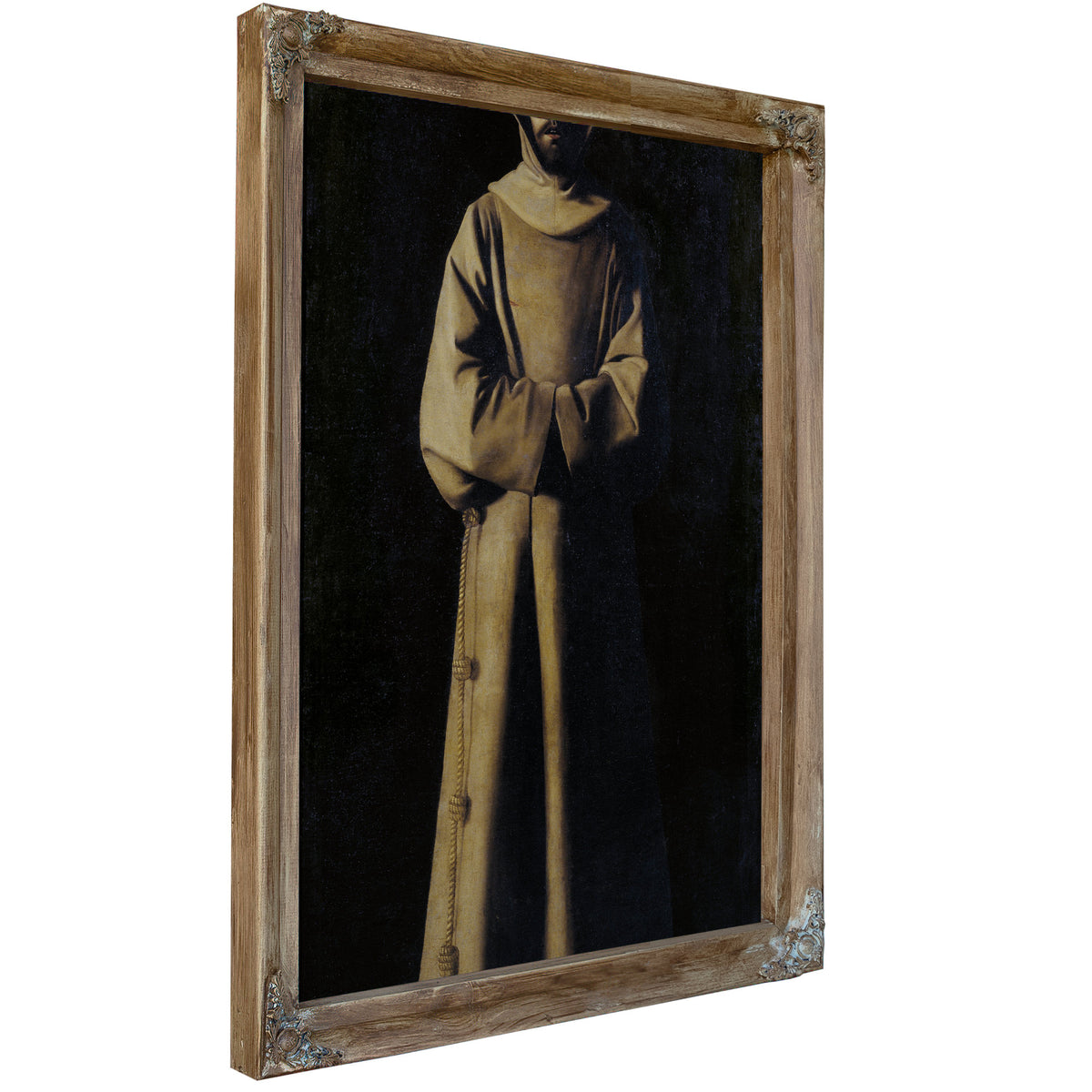 Saint Francis Of Assisi According To Pope Nicholas Vs Vision By Francisco de Zurbarán
