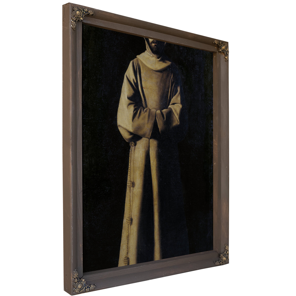 Saint Francis Of Assisi According To Pope Nicholas Vs Vision By Francisco de Zurbarán