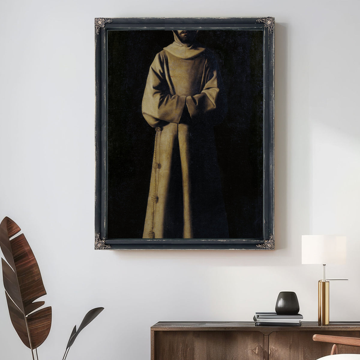 Saint Francis Of Assisi According To Pope Nicholas Vs Vision By Francisco de Zurbarán