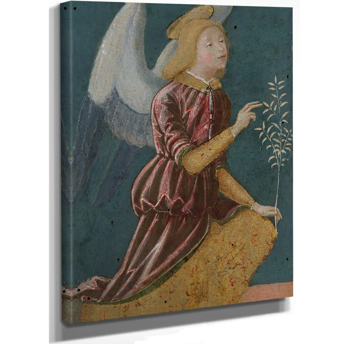 Annunciatory Angel By Bernardino Fungai