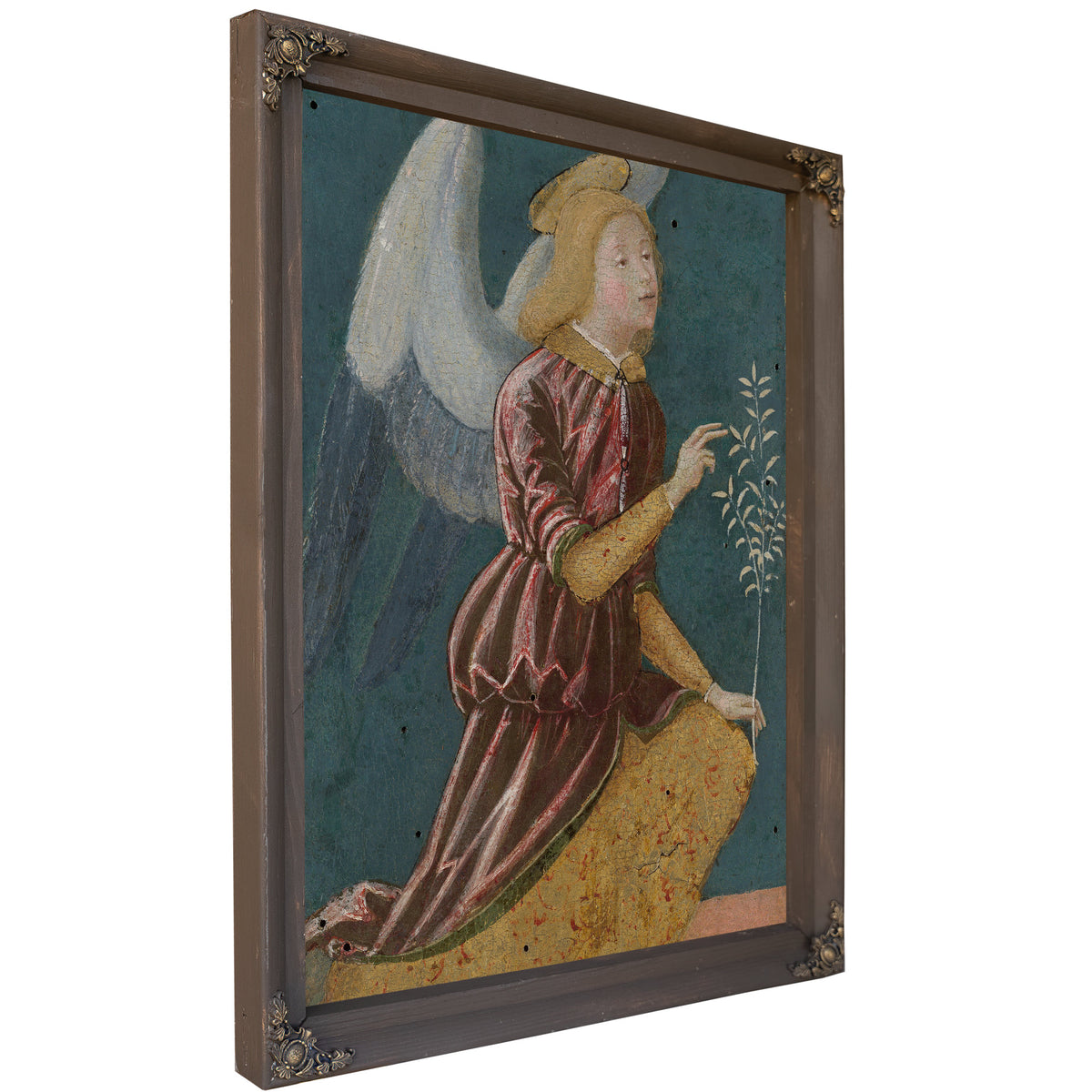 Annunciatory Angel By Bernardino Fungai