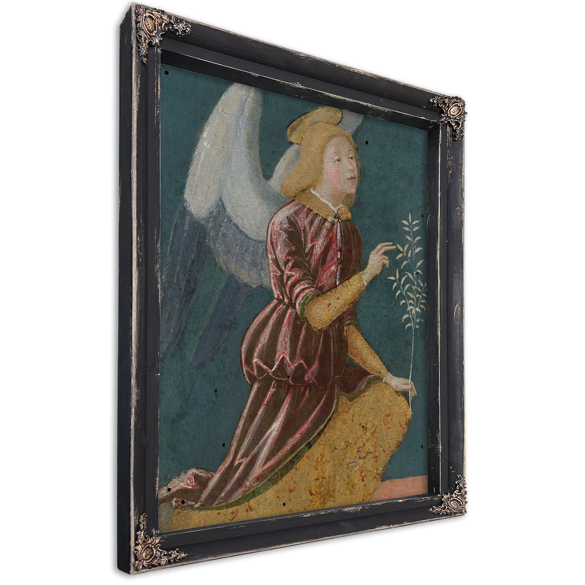 Annunciatory Angel By Bernardino Fungai