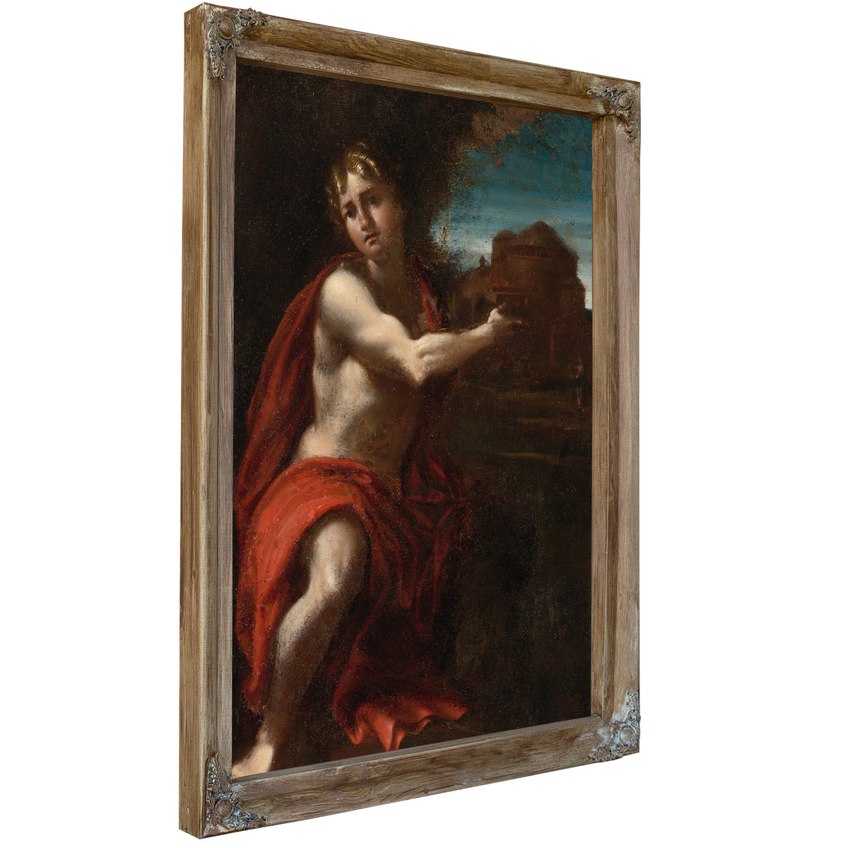 Saint John The Baptist 23 By Circle of Annibale Carracci