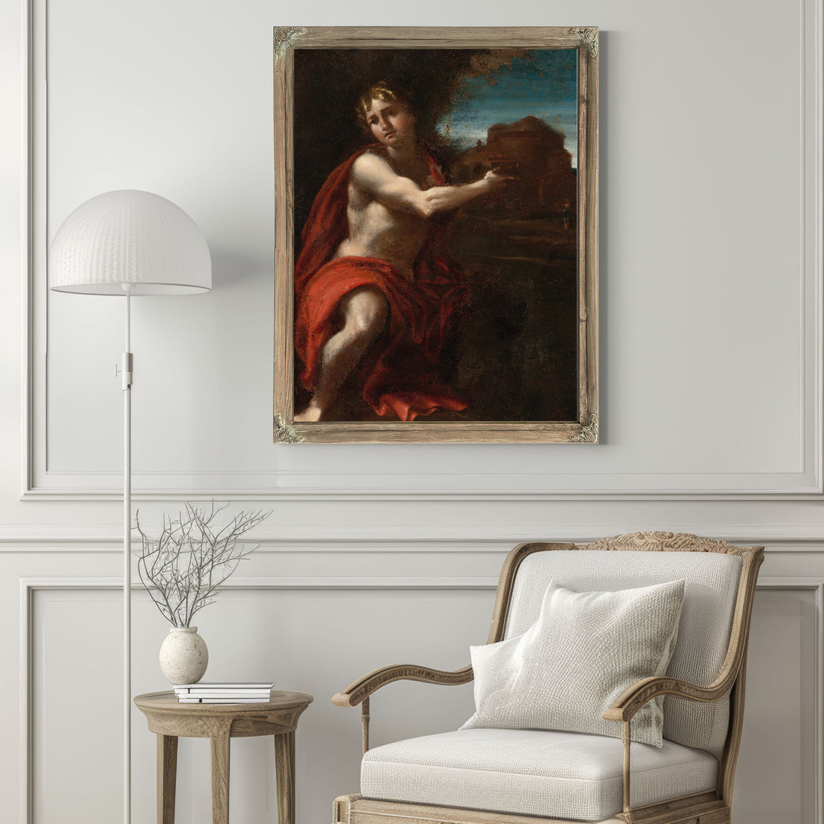 Saint John The Baptist 23 By Circle of Annibale Carracci