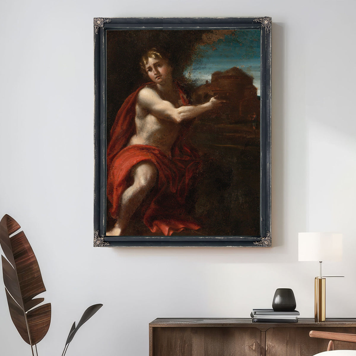 Saint John The Baptist 23 By Circle of Annibale Carracci