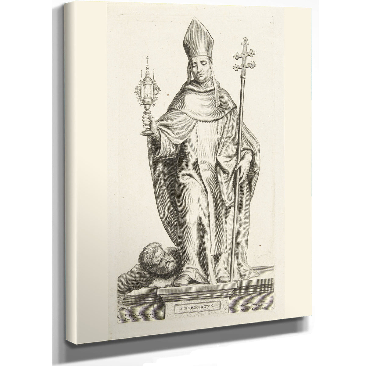 Saint Norbert By Petrus Clouwet
