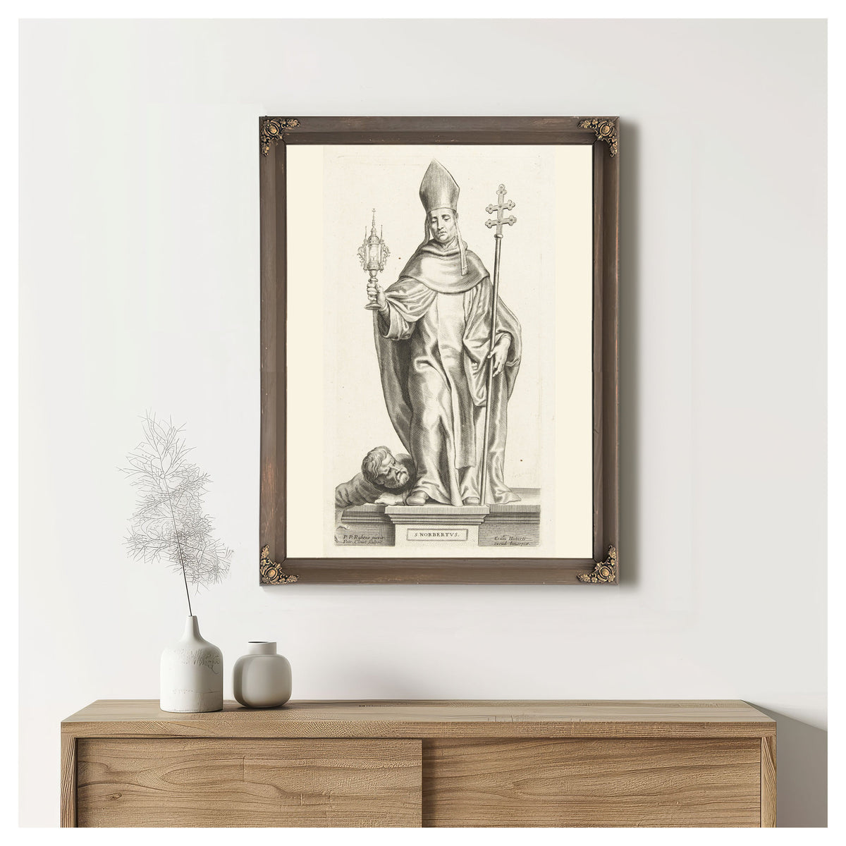 Saint Norbert By Petrus Clouwet