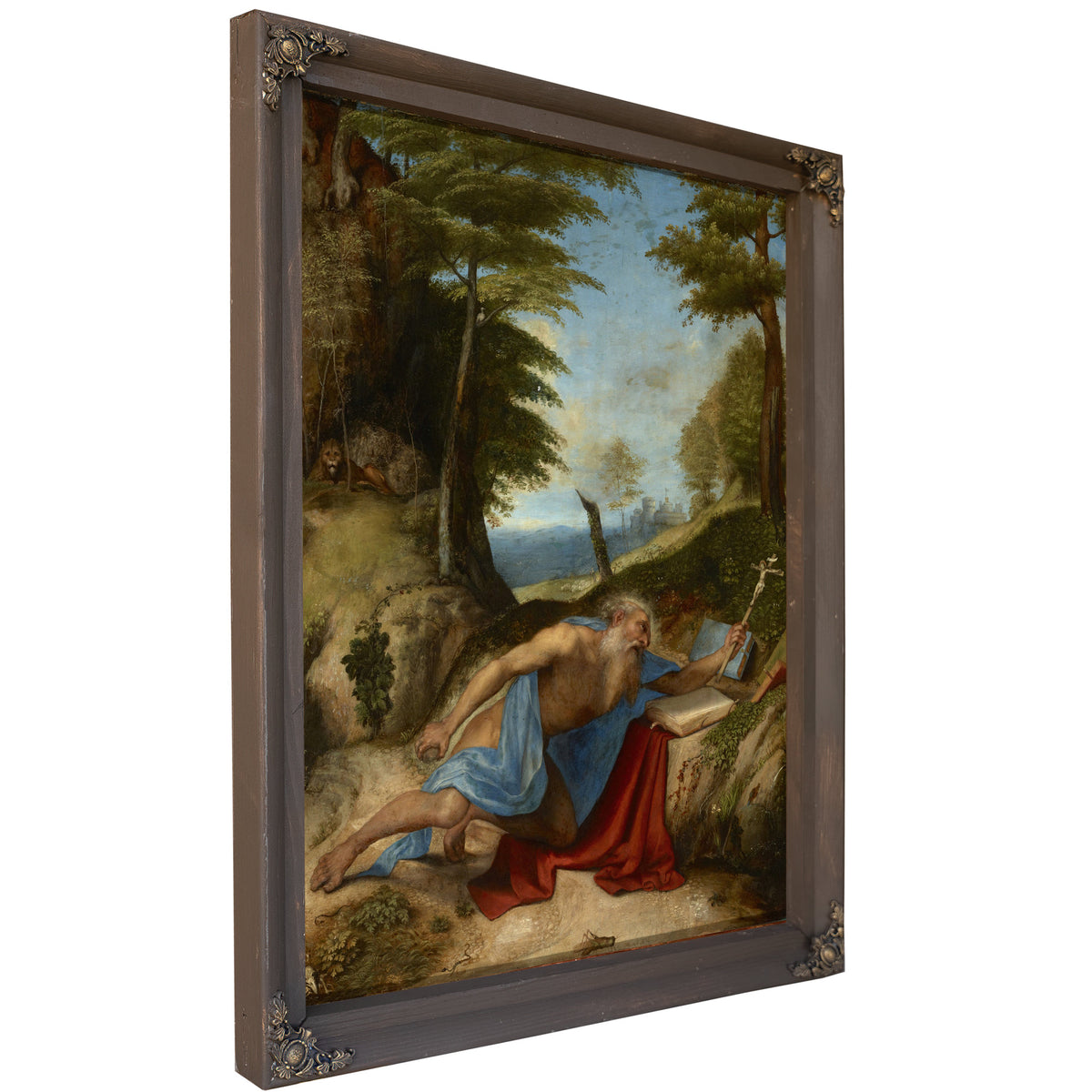Saint Jerome Penitent By Lorenzo Lotto