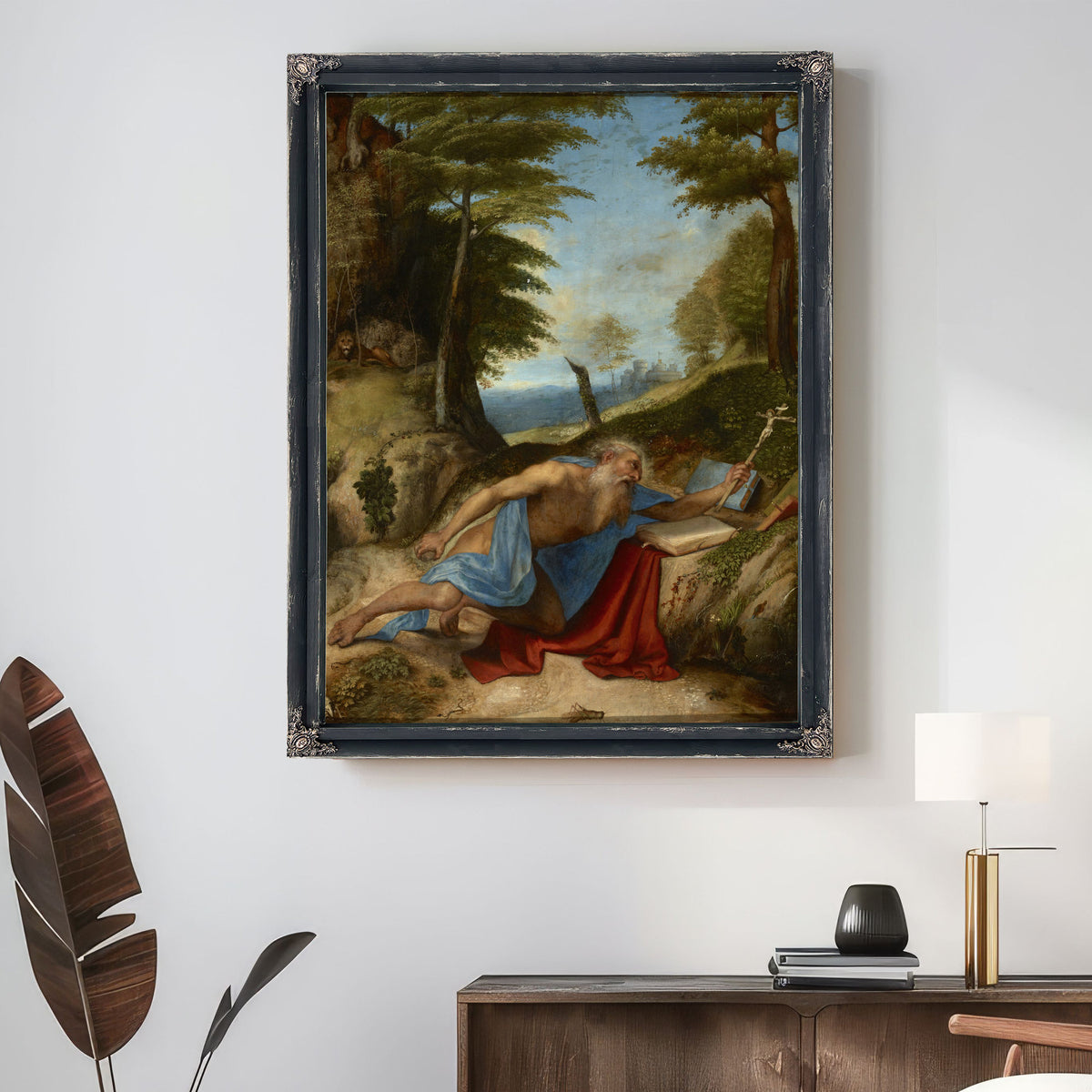 Saint Jerome Penitent By Lorenzo Lotto