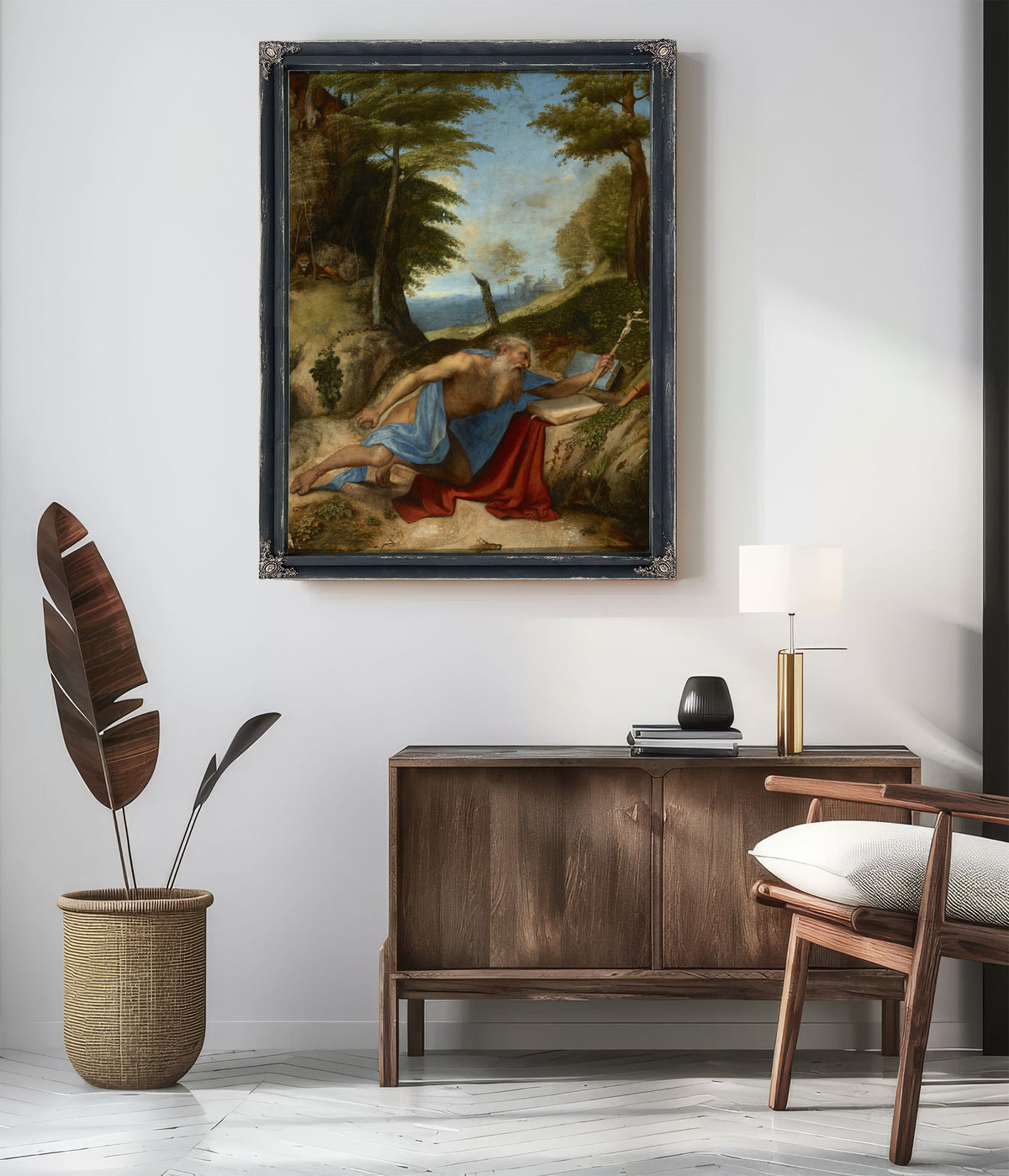 Saint Jerome Penitent By Lorenzo Lotto