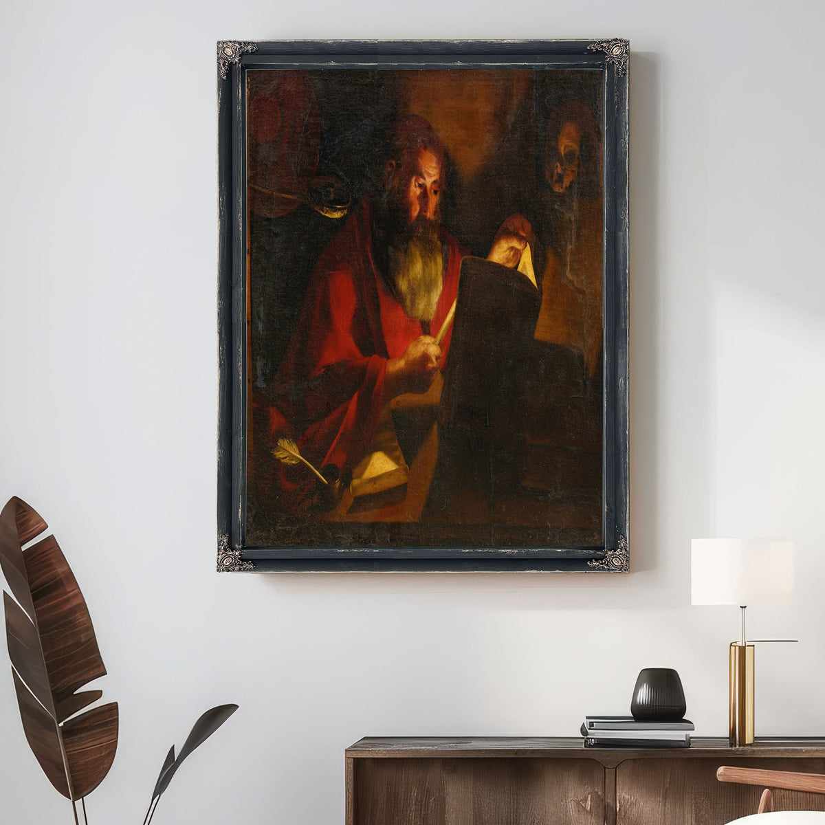 Saint Jerome 17 By Follower of Gerrit van Honthorst