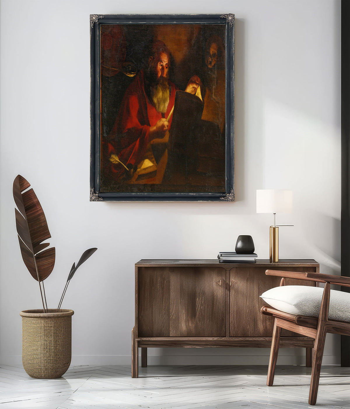 Saint Jerome 17 By Follower of Gerrit van Honthorst