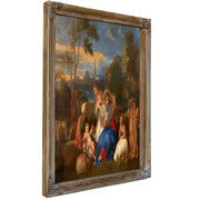 Le Repos De La Sainte Famille Avec Sainte Catherine By Sébastien Bourdon