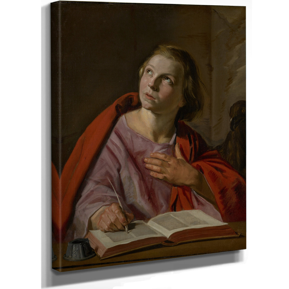 Saint John The Evangelist By Frans Hals